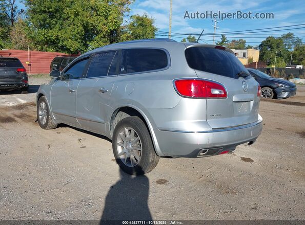 5GAKVBKD4GJ266035 2016 BUICK ENCLAVE Серебряный Задняя левая четверть
