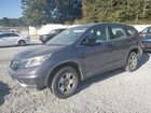 2016 Honda Cr-v Lx Gray vin: 5J6RM4H35GL129551