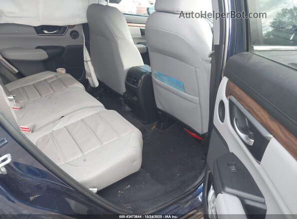 5J6RT6H97NL045697 2022 HONDA CR-V HYBRID Blue Вид наклейки з VIN-кодом