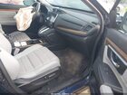 2022 Honda Cr-v Hybrid Touring Blue vin: 5J6RT6H97NL045697