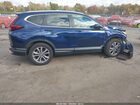 2022 Honda Cr-v Hybrid Touring Blue vin: 5J6RT6H97NL045697