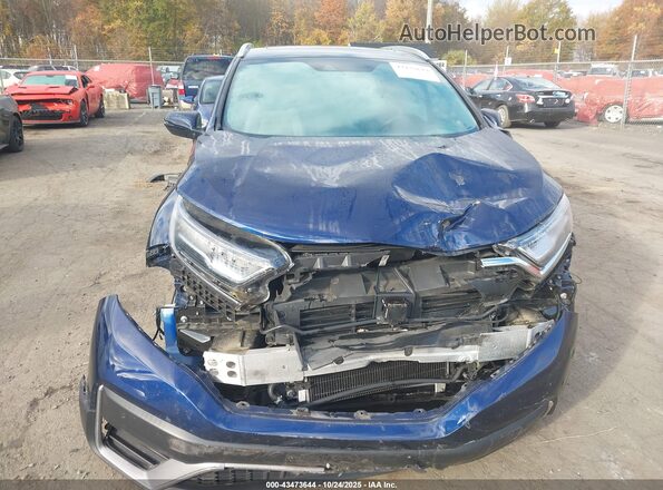 5J6RT6H97NL045697 2022 HONDA CR-V HYBRID Blue Вид задньої частини салону