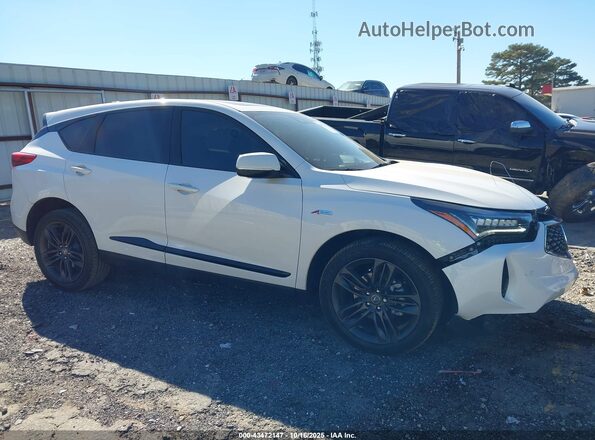 5J8TC1H67PL005533 2023 ACURA RDX White Widok wnętrza z tyłu