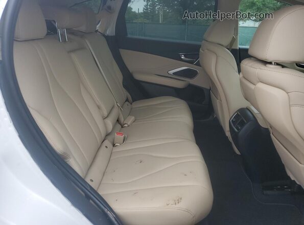 5J8TC2H30PL015414 2023 ACURA RDX White Vista de los asientos traseros