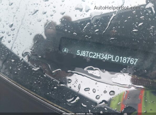 5J8TC2H34PL018767 2023 ACURA RDX Серебряный 