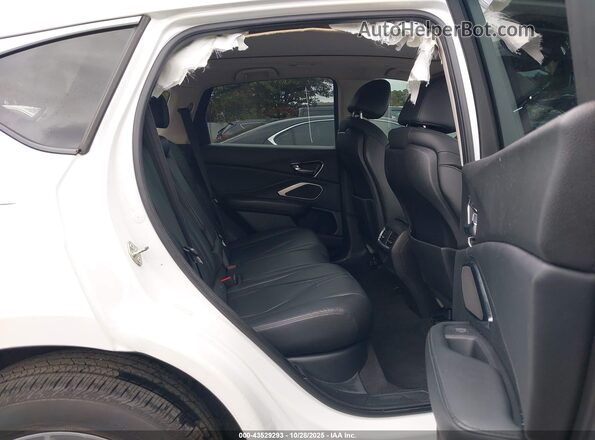 5J8TC2H37ML007578 2021 ACURA RDX White VIN sticker view