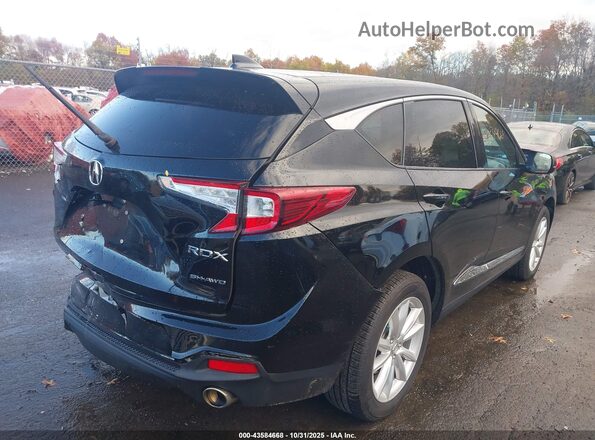 5J8TC2H3XML036055 2021 ACURA RDX Черный Задняя правая четверть