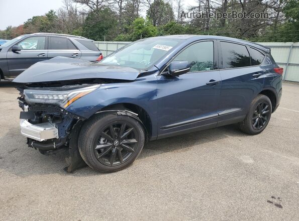 5J8TC2H40SL011106 2025 ACURA RDX Синий Передняя левая четверть