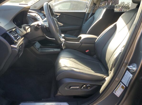 5J8TC2H53PL021984 2023 ACURA RDX Серый Вид салона спереди