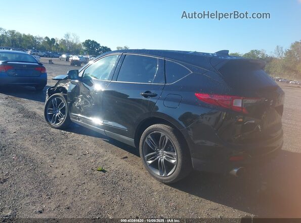5J8TC2H68PL018703 2023 ACURA RDX Черный Задняя левая четверть