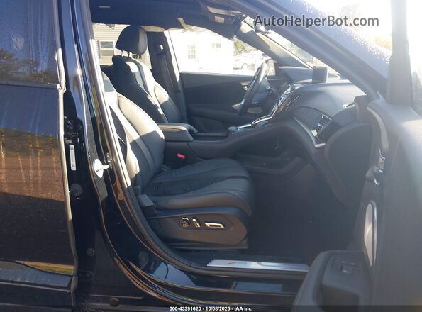 5J8TC2H68PL018703 2023 ACURA RDX Черный Вид салона спереди