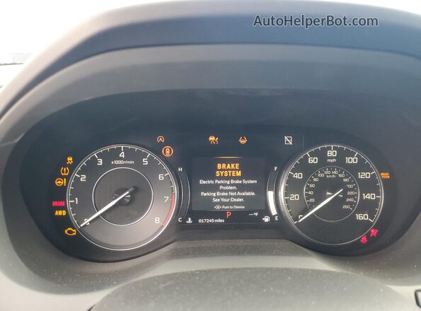 5J8TC2H74PL020098 2023 ACURA RDX Черный Вид щитка приборов