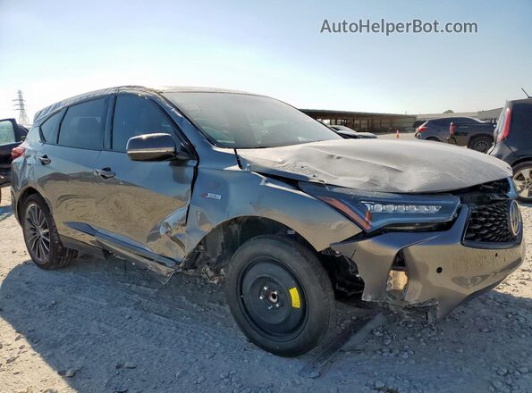 5J8TC2H81PL017068 2023 ACURA RDX Серый Передняя правая четверть