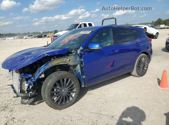 5J8TC2H86PL009077 2023 ACURA RDX Синий Передняя левая четверть