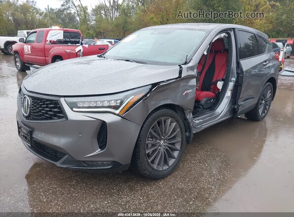 5J8TC2H8XRL036592 2024 ACURA RDX Серый Передняя левая четверть