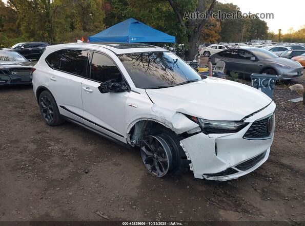 5J8YE1H07PL040763 2023 ACURA MDX Белый Передняя правая четверть