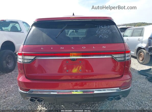 5LM5J7XC0MGL04124 2021 LINCOLN AVIATOR Красный 