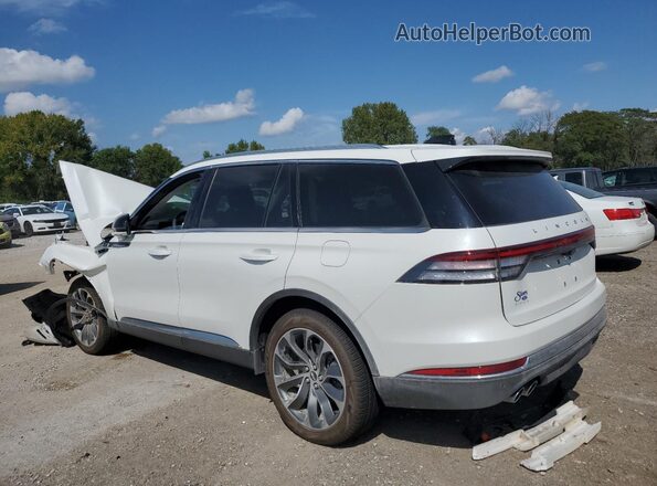 5LM5J7XC1SGL25187 2025 LINCOLN AVIATOR Белый Задняя левая четверть
