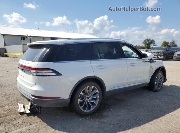 5LM5J7XC1SGL25187 2025 LINCOLN AVIATOR Белый Задняя правая четверть