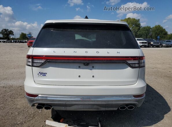 5LM5J7XC1SGL25187 2025 LINCOLN AVIATOR Белый Вид сзади
