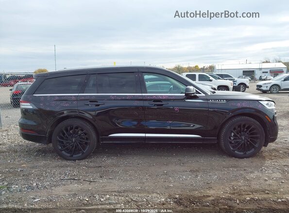 5LM5J7XCXMGL12926 2021 LINCOLN AVIATOR Черный Вид задней части салона