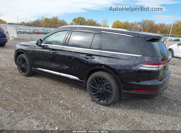 5LM5J7XCXMGL12926 2021 LINCOLN AVIATOR Черный Задняя левая четверть