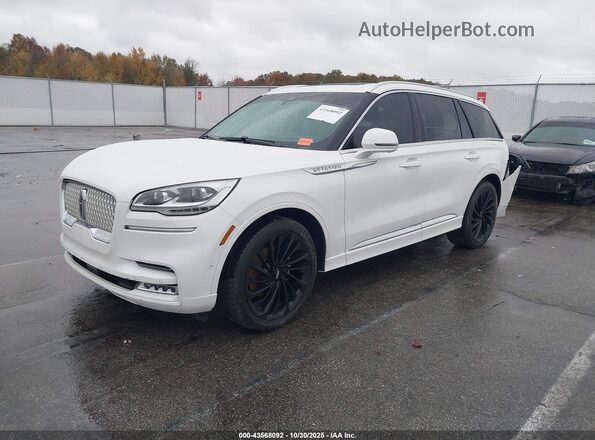 5LM5J7XCXNGL04830 2022 LINCOLN AVIATOR White Передня ліва чверть