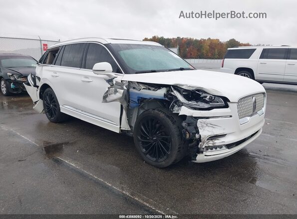 5LM5J7XCXNGL04830 2022 LINCOLN AVIATOR White Передня права чверть