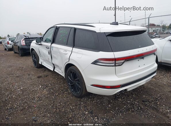 5LM5J7XCXSGL29240 2025 LINCOLN AVIATOR Белый Задняя левая четверть