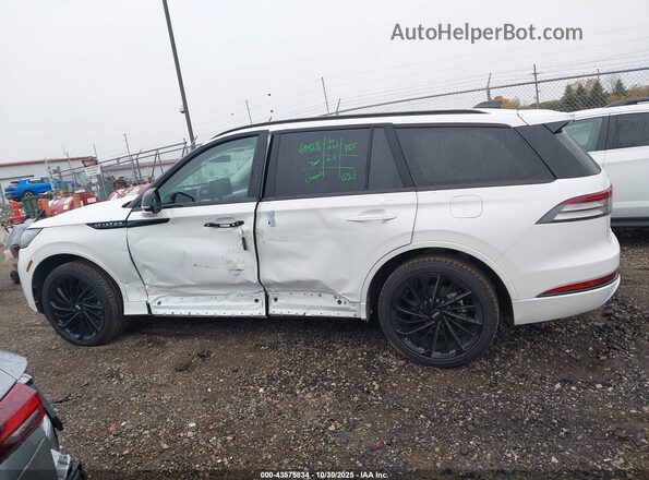 5LM5J7XCXSGL29240 2025 LINCOLN AVIATOR Белый Панорамный вид салона 360°