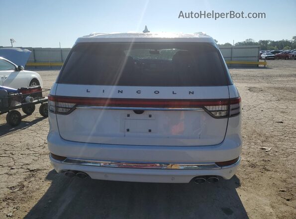 5LM5J9XC1NGL10043 2022 LINCOLN AVIATOR Белый Вид сзади