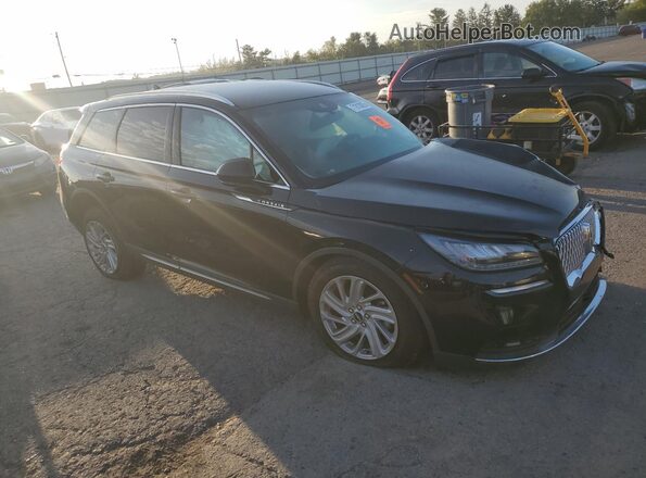5LMCJ1C91LUL27393 2020 LINCOLN CORSAIR Черный Передняя правая четверть