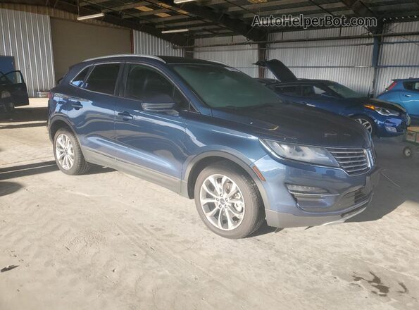 5LMCJ2C9XJUL15312 2018 LINCOLN MKC Синий Передняя правая четверть