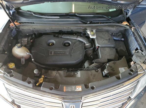 5LMCJ2C9XJUL15312 2018 LINCOLN MKC Синий Вид подкапотного пространства