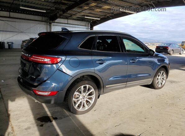 5LMCJ2C9XJUL15312 2018 LINCOLN MKC Синий Задняя правая четверть