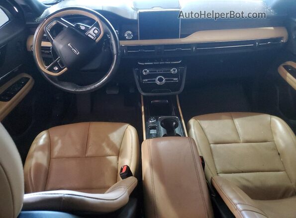 5LMCJ2D92MUL21057 2021 LINCOLN CORSAIR Черный Вид панели приборов