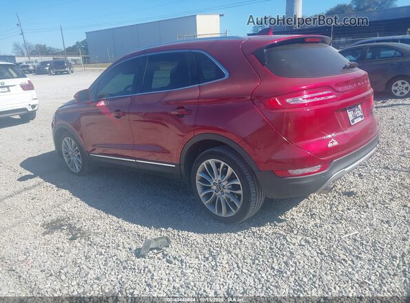 5LMCJ3C96HUL52051 2017 LINCOLN MKC Красный Задняя левая четверть