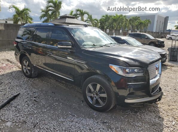 5LMJJ2KT3NEL10117 2022 LINCOLN NAVIGATOR Черный Передняя правая четверть