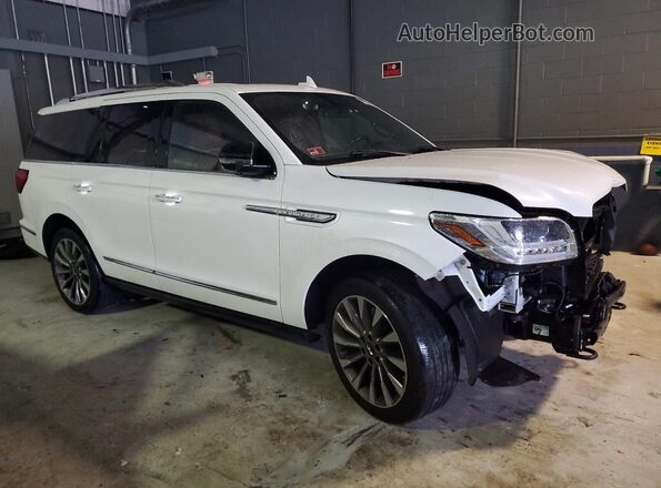 5LMJJ2LT3LEL17788 2020 LINCOLN NAVIGATOR Белый Передняя правая четверть