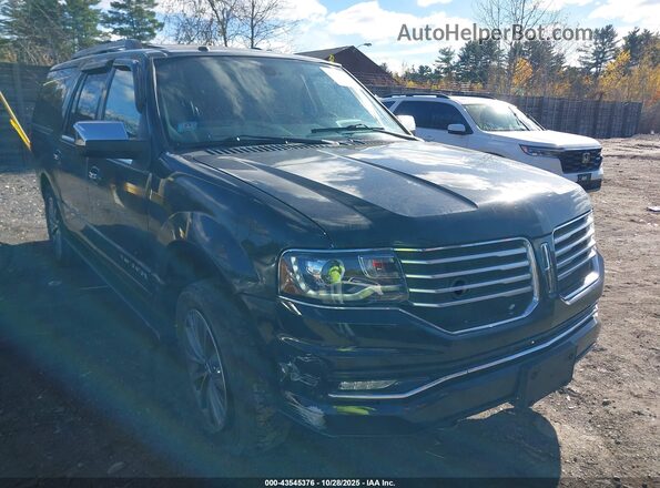 5LMJJ3JT1GEL06125 2016 LINCOLN NAVIGATOR L Black Przód prawy
