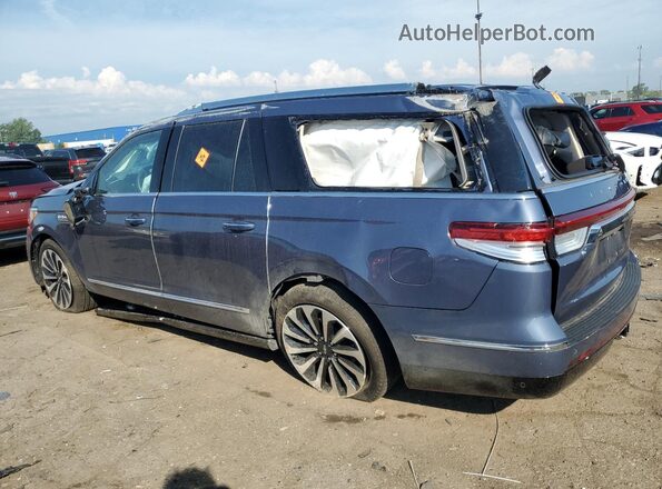5LMJJ3LG0PEL14331 2023 LINCOLN NAVIGATOR Синий Задняя левая четверть