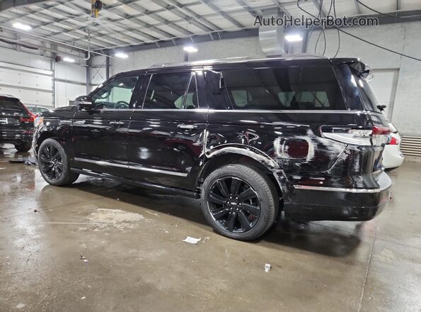 5LMJJ3LG6REL22923 2024 LINCOLN NAVIGATOR Черный Задняя левая четверть