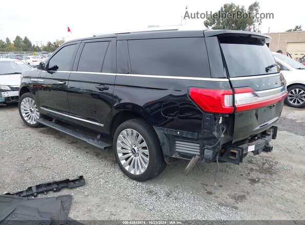 5LMJJ3LT6KEL03386 2019 LINCOLN NAVIGATOR L Черный Задняя левая четверть