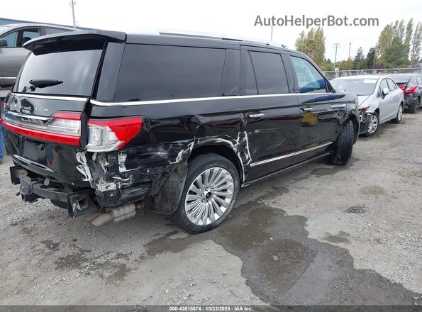 5LMJJ3LT6KEL03386 2019 LINCOLN NAVIGATOR L Черный Задняя правая четверть
