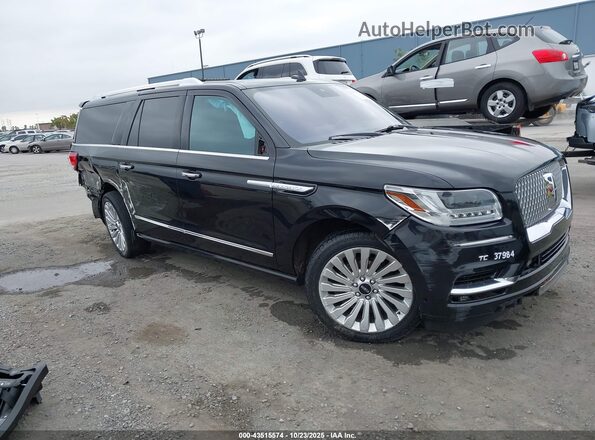 5LMJJ3LT6KEL03386 2019 LINCOLN NAVIGATOR L Черный Передняя правая четверть