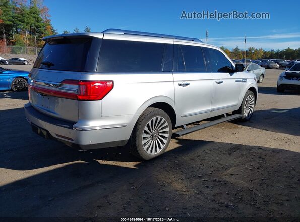 5LMJJ3LT7KEL04773 2019 LINCOLN NAVIGATOR L Серебряный Задняя правая четверть