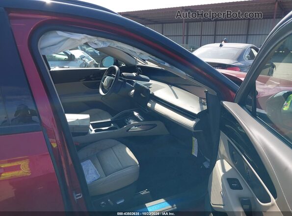 5LMPJ8K4XSJ931508 2025 LINCOLN NAUTILUS Красный Вид салона спереди