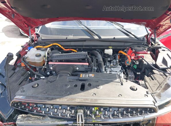 5LMPJ8K4XSJ931508 2025 LINCOLN NAUTILUS Красный Вид сзади