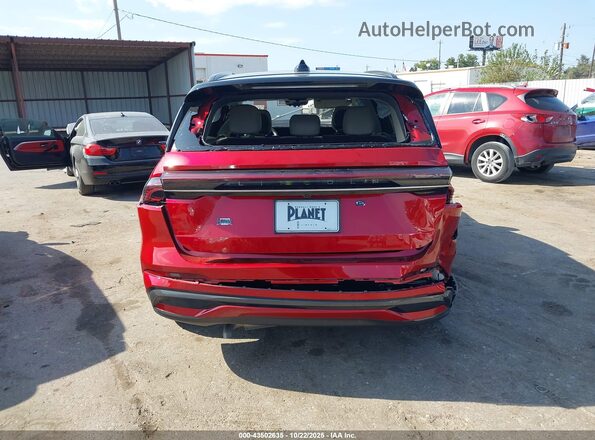 5LMPJ8K4XSJ931508 2025 LINCOLN NAUTILUS Красный 