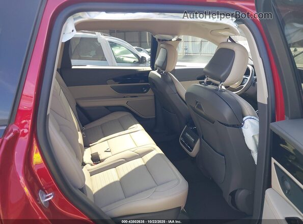 5LMPJ8K4XSJ931508 2025 LINCOLN NAUTILUS Красный Вид наклейки с VIN-кодом